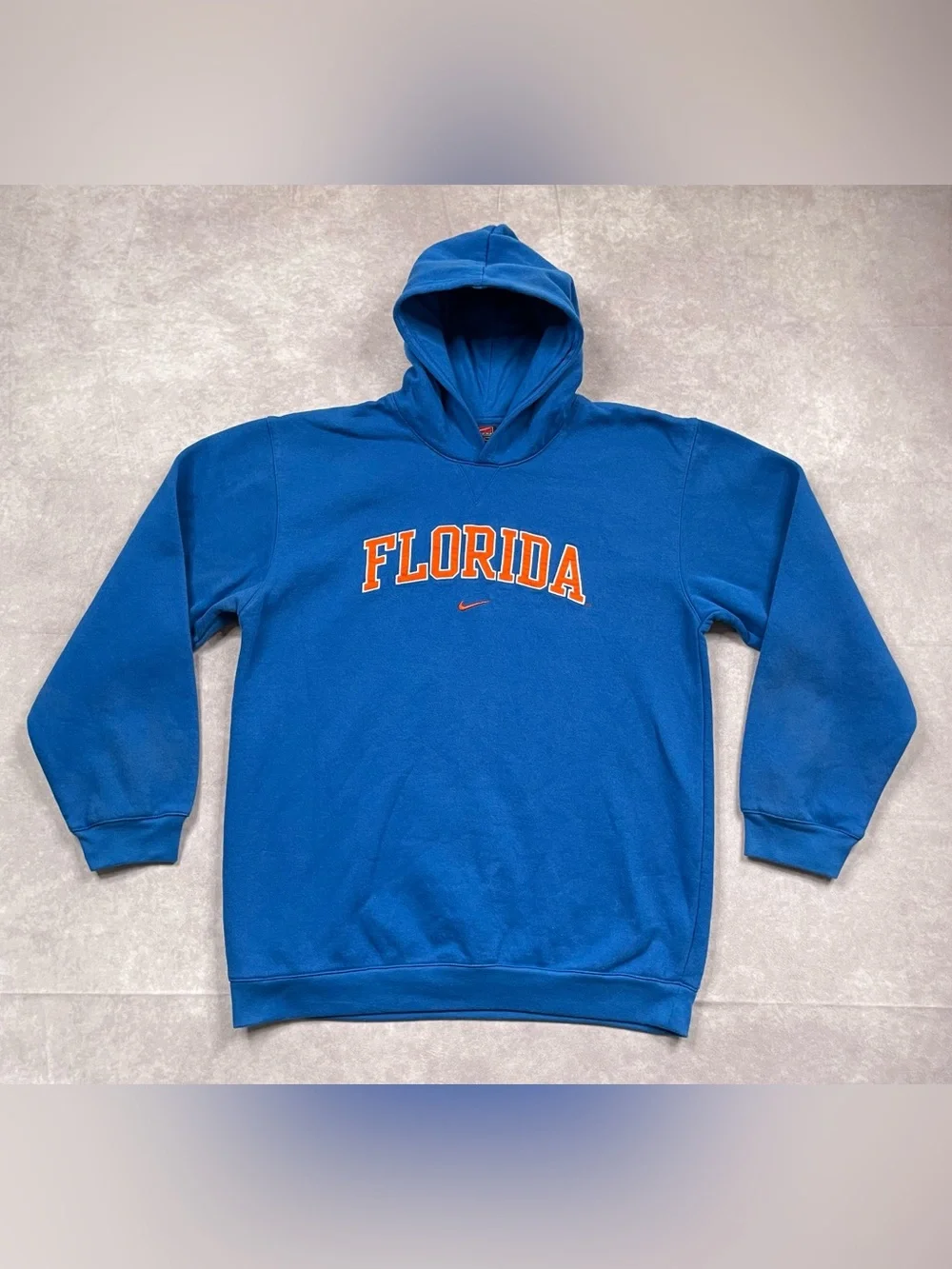 Florida Gators UF Nike Hoodie Youth Teens XL Blue Center Swoosh Sweatshirt